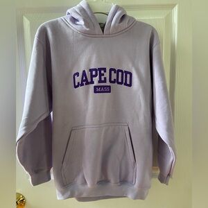 Light purple hoodie